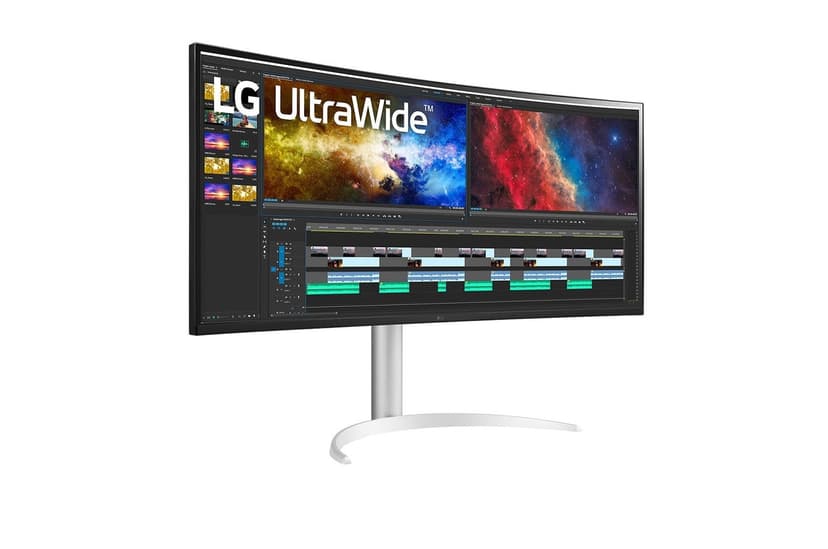 מסך מחשב קעור + LG 38WP85C-W UltraWide™ ''37.5 - QHD