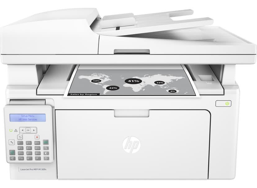מדפסת לייזר משולבת ש/ל HP LaserJet Pro M130fn