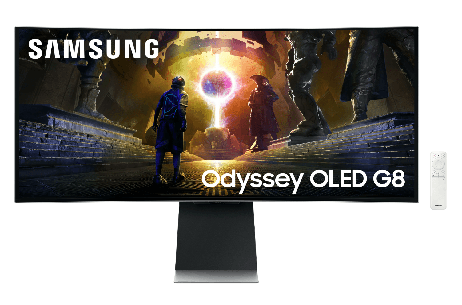 מסך מחשב גיימינג קעור חכם Samsung S34DG852SM ''34 - WQHD