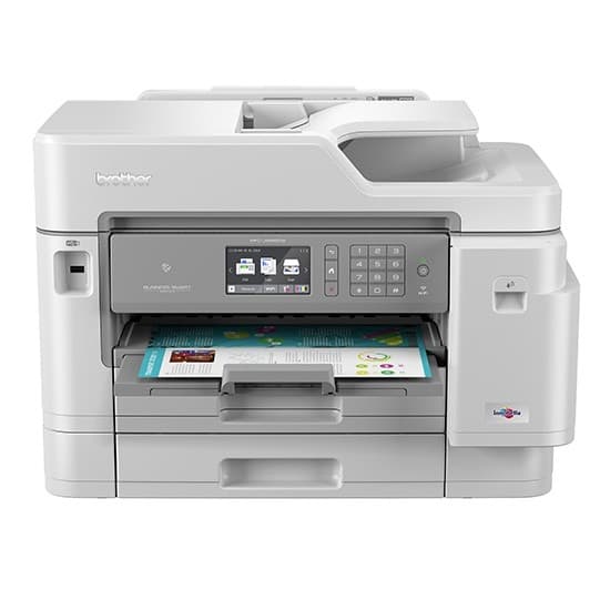 מדפסת משולבת הזרקת דיו לעומסים כבדים BROTHER MFCJ5945DW ברדר שלוש שנות אחריות בבית הלקוח