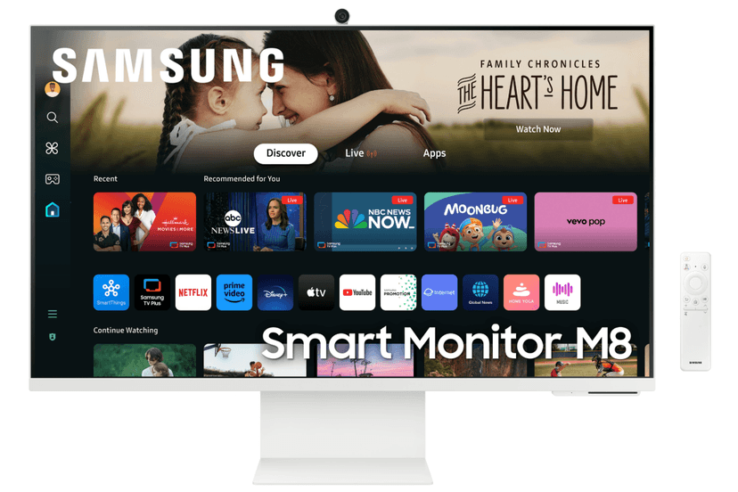מסך מחשב חכם Samsung S32DM801UM ''31.5 - 4K UHD