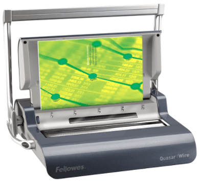 מכונת כריכה ספיראלת מתכת Fellowes QUASAR WIRE