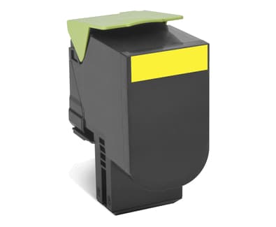 טונר צהוב מקורי 80C8SY0 Lexmark