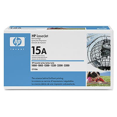 טונר לייזר שחור מקורי C7115A HP 15A