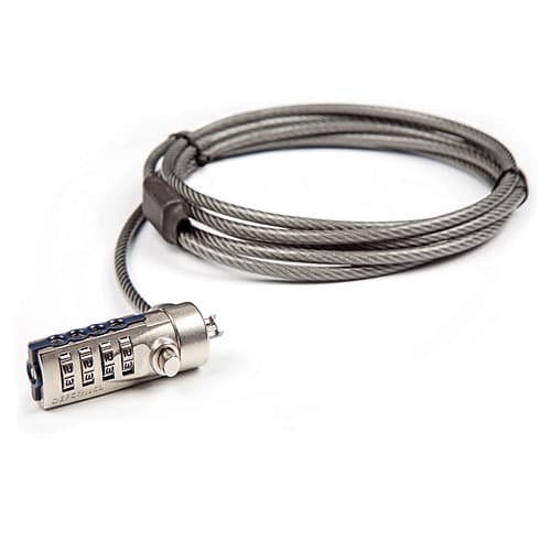 מנעול אבטחה Targus Combination Security Lock-Slot Lock Grey/Metal