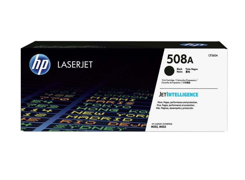 מחסנית טונר שחור מקורית HP 508A