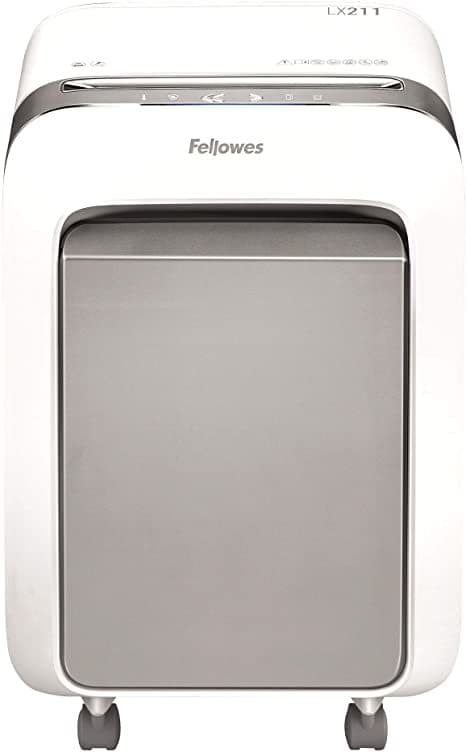מגרסת נייר משרדית קטנה Fellowes LX211