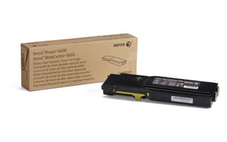 טונר מקורי צהוב XEROX PHASER 6600 / WC 6605