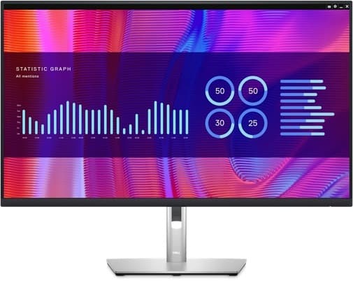 מסך מחשב "32 P3223DE 2K DELL מלאי זמין חניה חינם!!