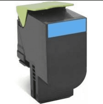 טונר כחול מקורי 80C8HC0 Lexmark CX410 CX510