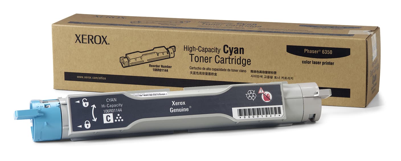 טונר כחול מקורי Xerox 106R01144 זירוקס