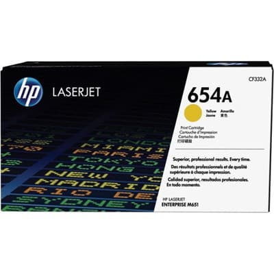 מחסנית טונר צהוב מקורית HP M651 654X Toner
