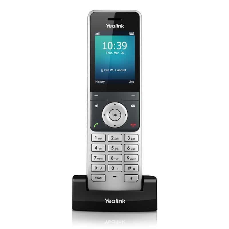 טלפון אלחוטי YEALINK DECT-SIP W56H שלוחה בלבד