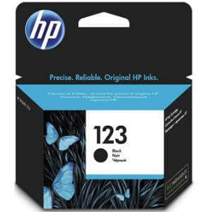 דיו שחור מקורי HP 123 ,