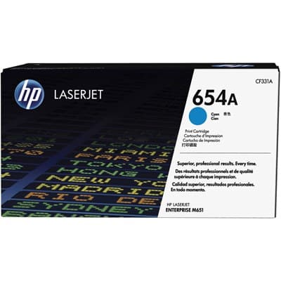 מחסנית טונר ציאן מקורית HP M651 654X Toner