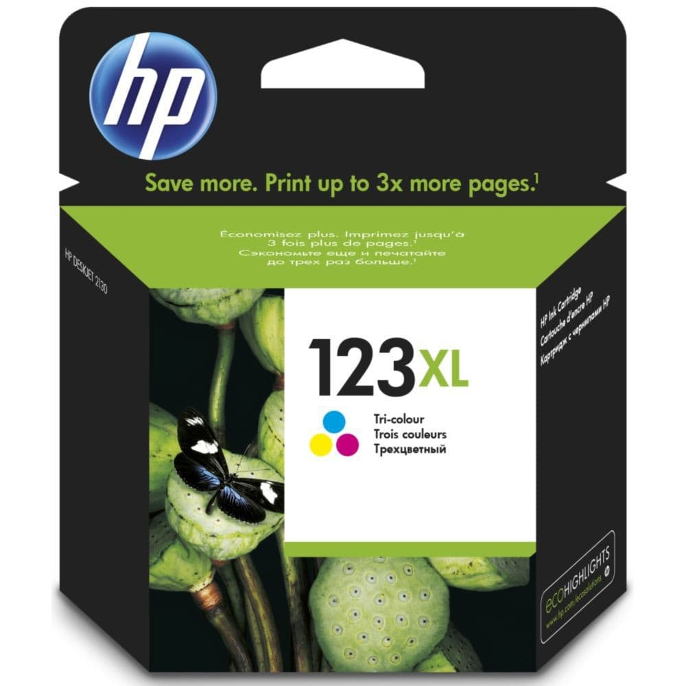 דיו צבעוני מקורי HP 123XL